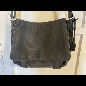 COPY - Frye leather saddle/messenger  bag
